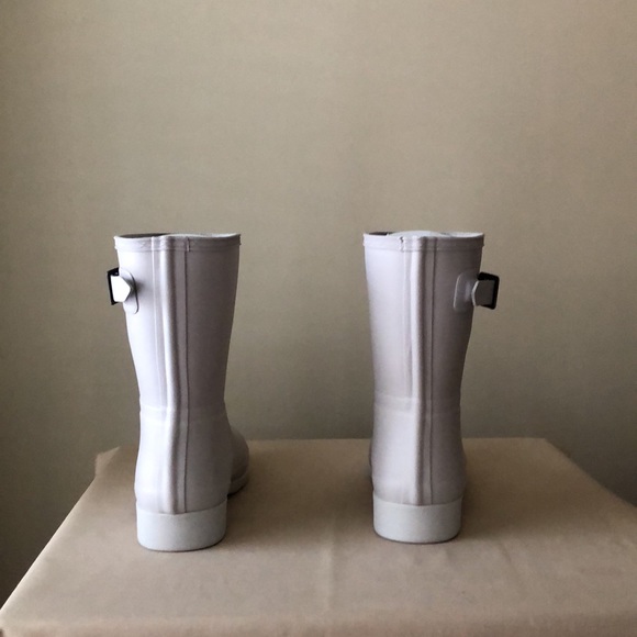 Hunter Original Short Boots - Clatter Grey color. Size 10 - Picture 3 of 9
